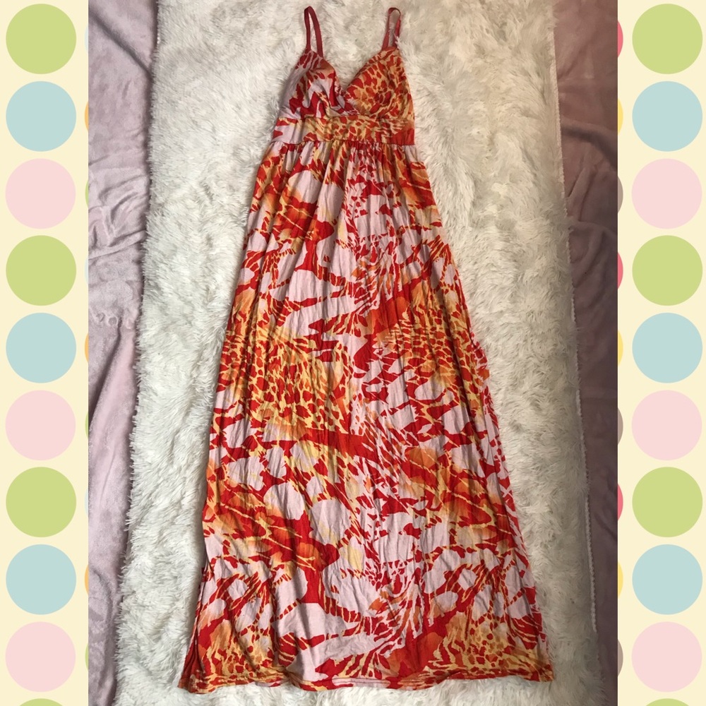 Patterned Maxi Dress
